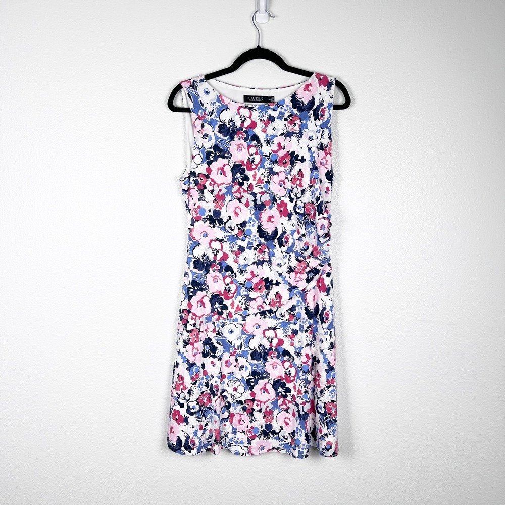 Lauren Ralph Lauren Women's Sleeveless Floral Dress Sz 14P